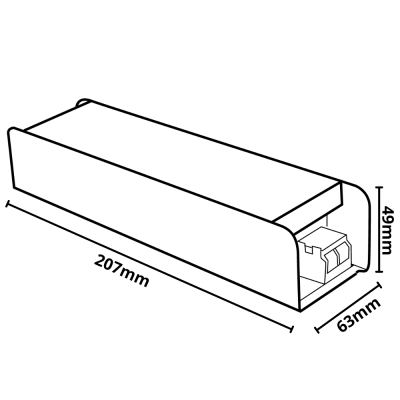 Alimentatore switching 12V 12500MA 12.5A 150W STABILIZZATO